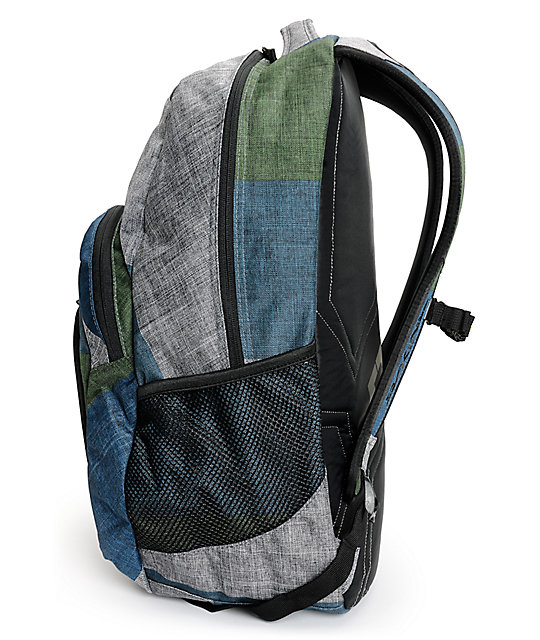 green laptop backpack