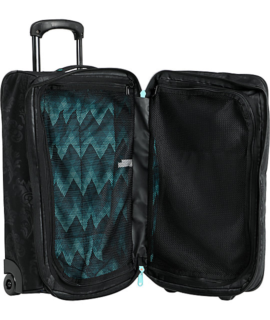 dakine floral luggage