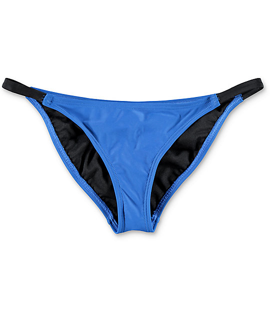 Damsel Navy & Black Triangle Bikini Top | Zumiez