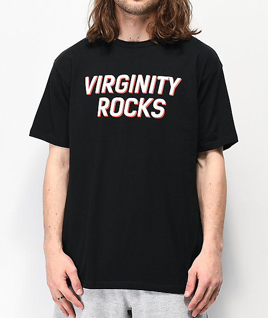 Danny Duncan Virginity Rocks Black T Shirt Zumiez