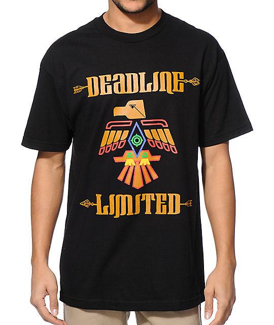 Deadline Indian Black T-Shirt