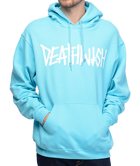 sudadera turquesa
