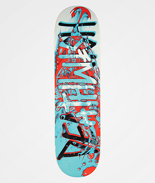 Deathwish Deathspray 8.25 Black//Red Skateboard Deck