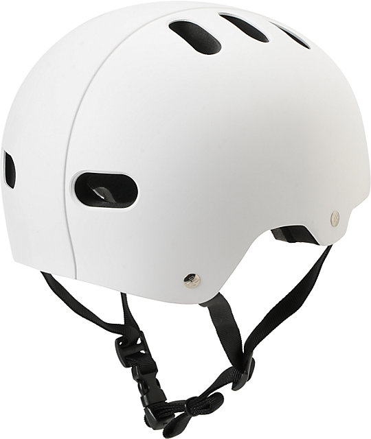 Destroyer DH1 Matte White Skateboard Helmet | Zumiez