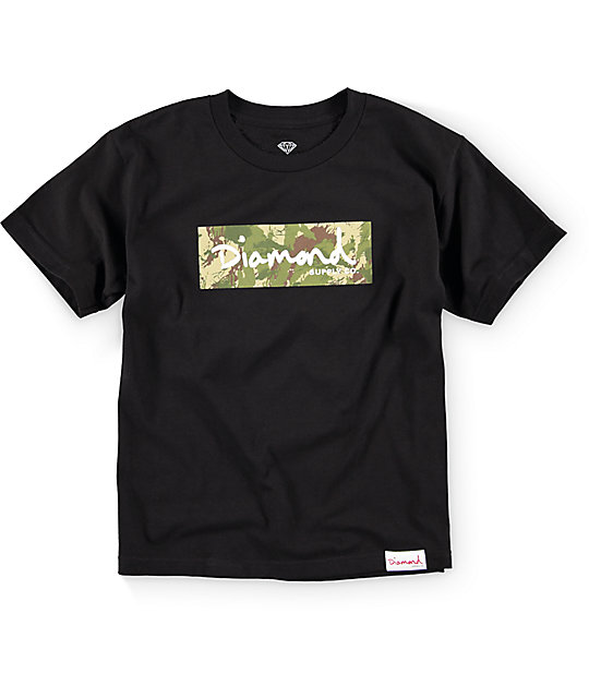 diamond supply co camo shirt