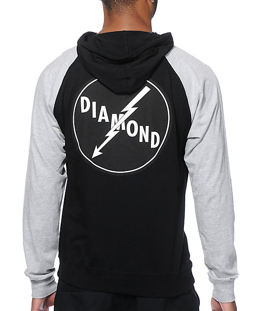 diamond supply co hooded shirt jacket