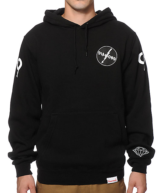 Diamond Supply Co Lightning Hoodie | Zumiez