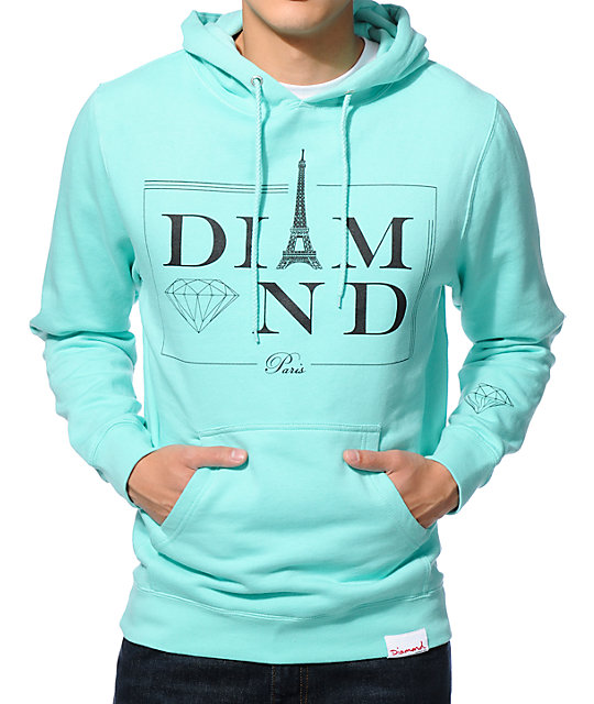 diamond supply co hoodie mens