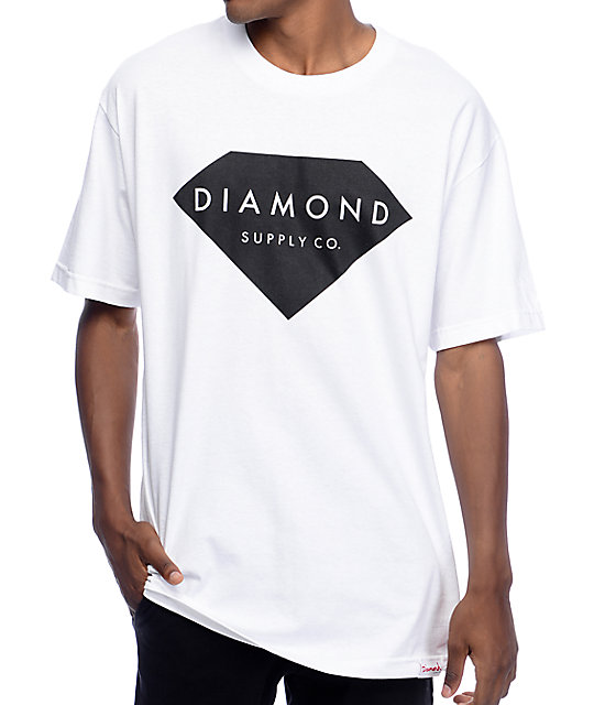 white diamond shirt