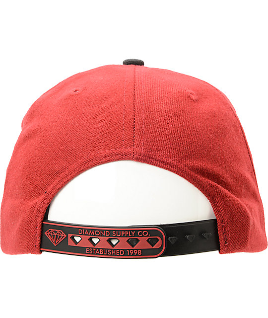 polo burgundy hat