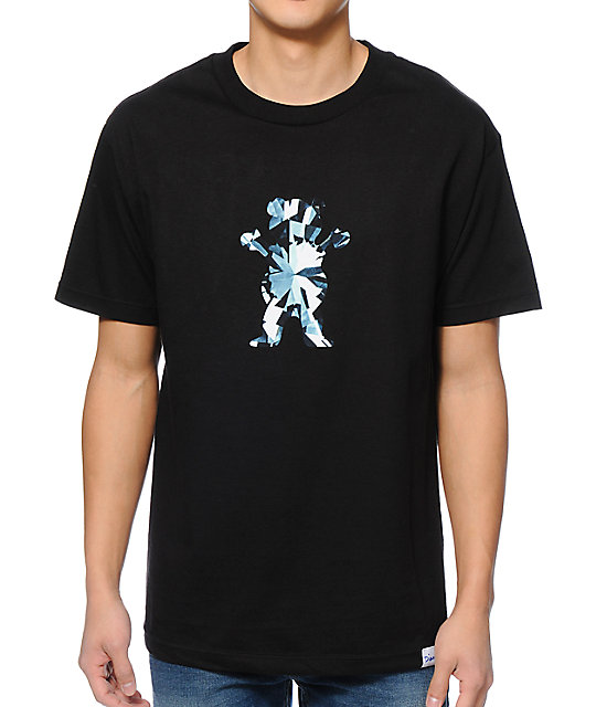 Diamond Supply Co x Grizzly Grip Tape Simplicity Bear Black T-Shirt ...