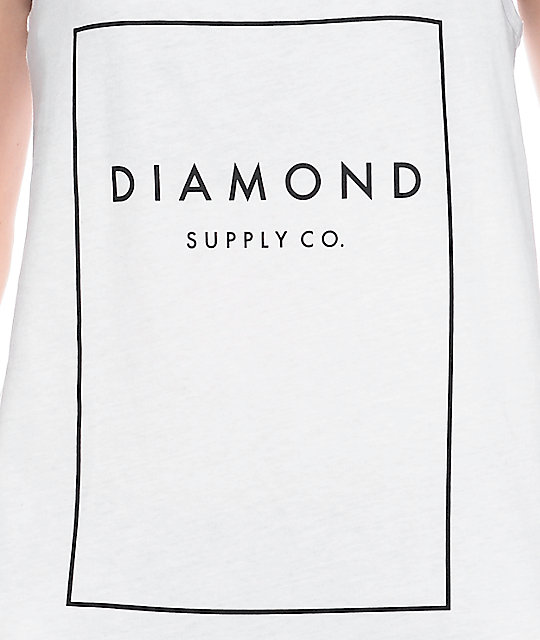 Diamond Supply Co Mens Boxed in Tank Top