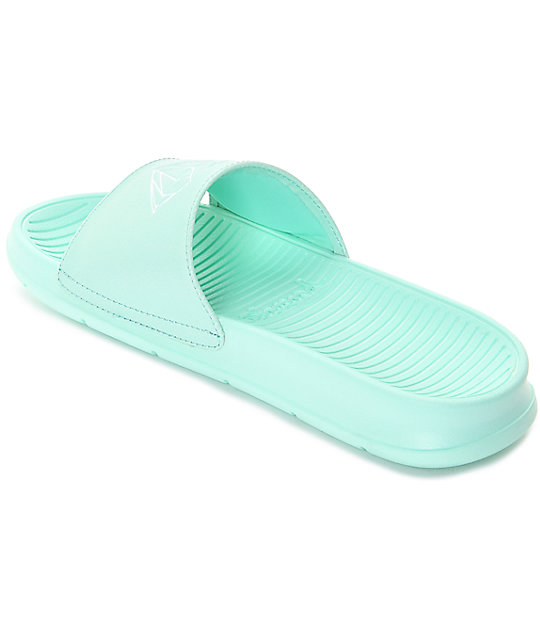 Diamond Supply Co. Fairfax Brook Green Slide Sandals | Zumiez