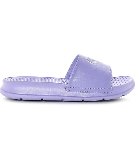 Diamond Supply Co. Fairfax Violet Tulip Slide Sandals | Zumiez