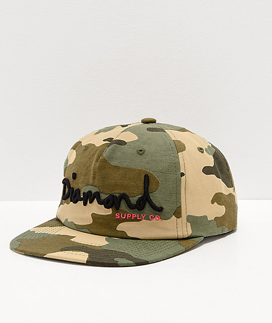 camo skate hat