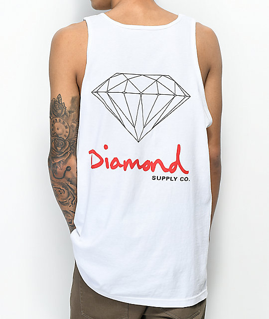 diamond supply tank top