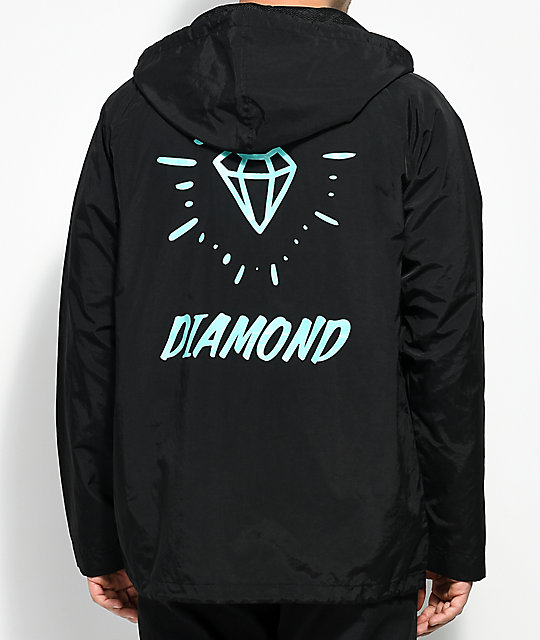 diamond supply co windbreaker