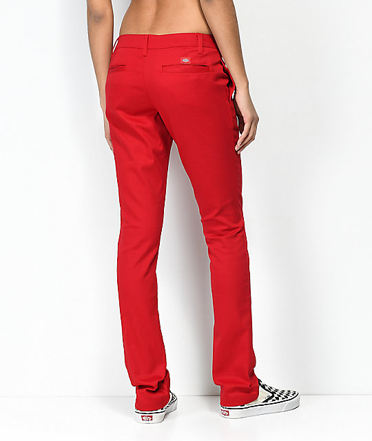 red pants for women