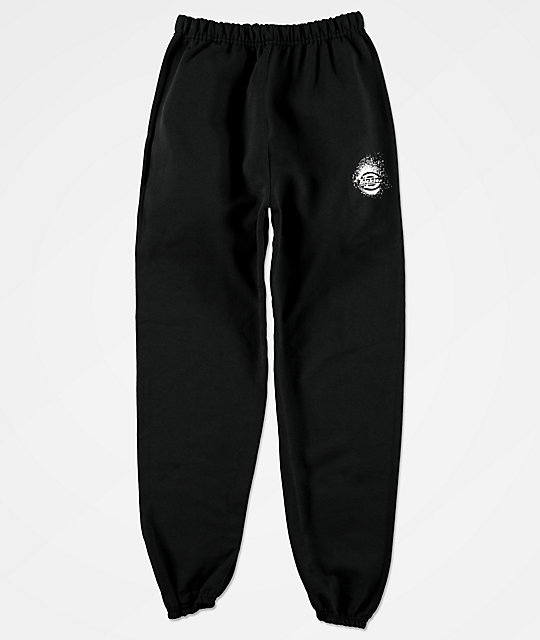 thick black sweatpants