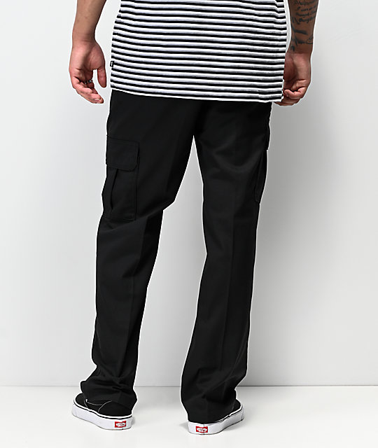 dickies black cargo shorts