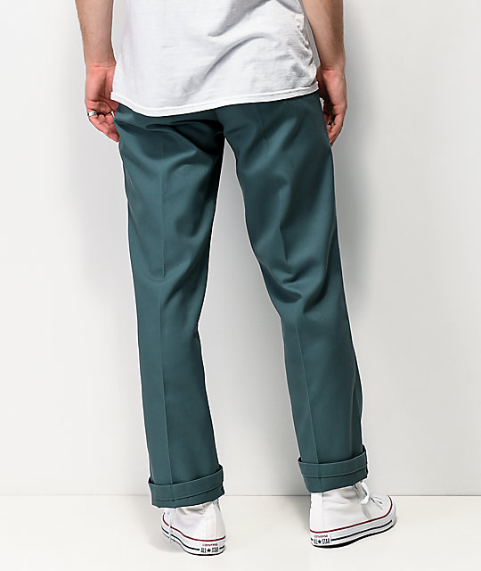 Dickies Regular Pantalones Verdes De Trabajo Zumiez