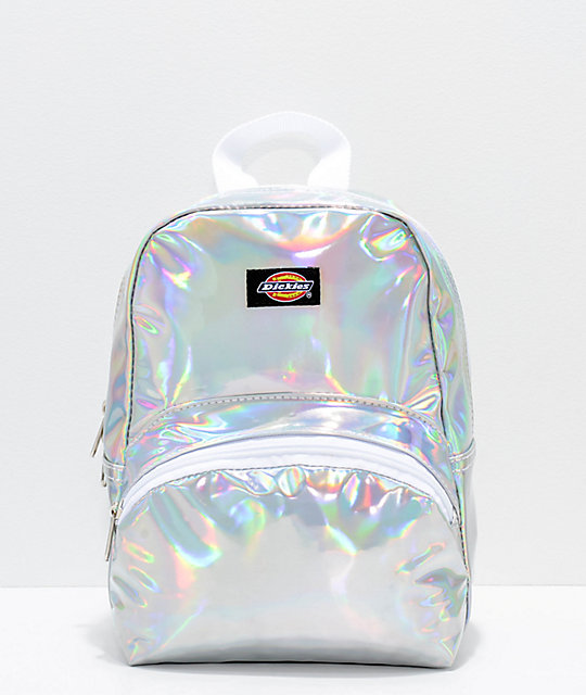 Dickies Silver Hologram Mini Backpack | Zumiez