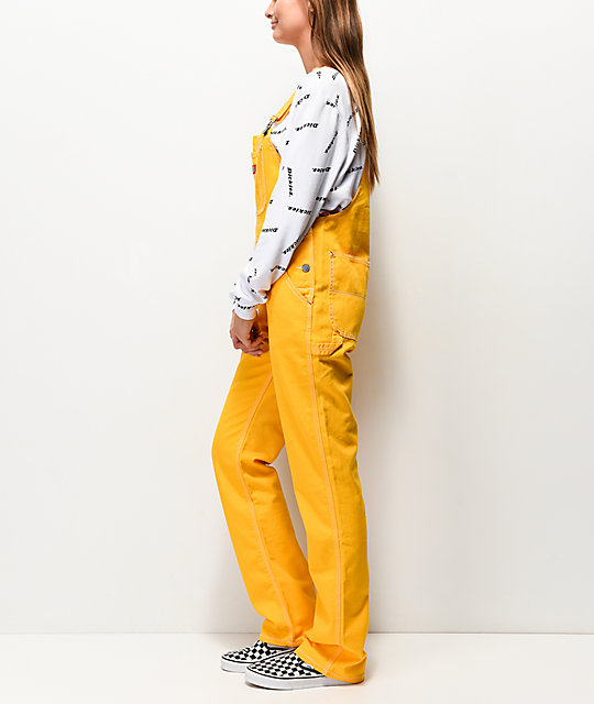 yellow overalls mens