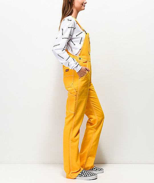 yellow overalls mens