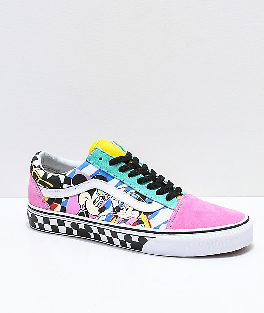 vans disney mickey mouse shoes