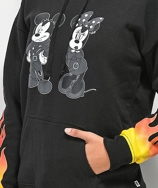 vans mickey mouse hoodie