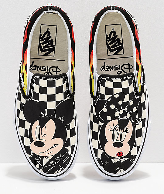 zapatos vans de mickey mouse