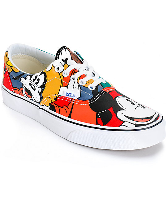 Disney x Vans Era Mickey & Friends Skate Shoes (Mens) at Zumiez : PDP