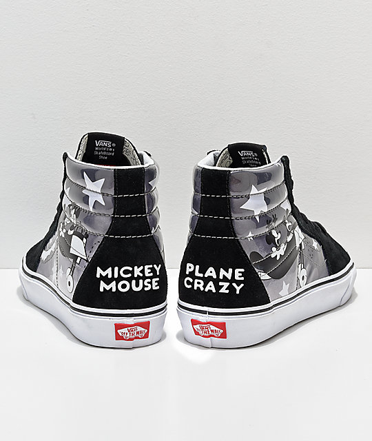mickey mouse vans high tops