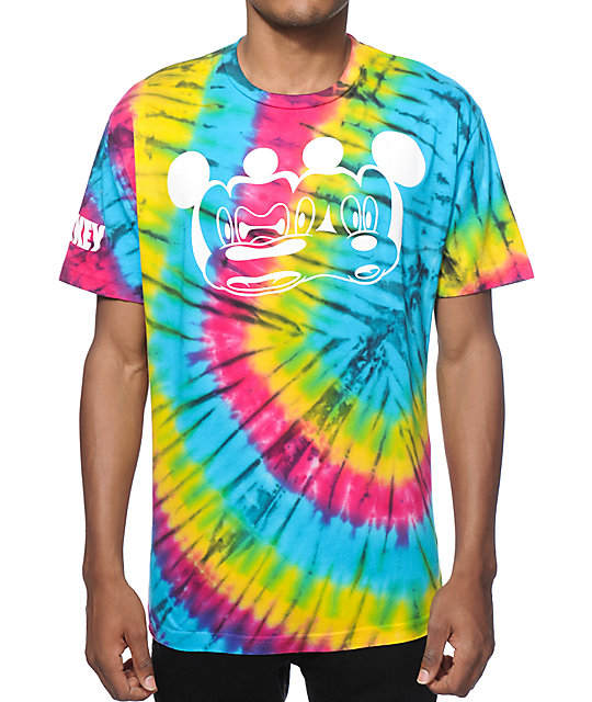 mickey tie dye shirt