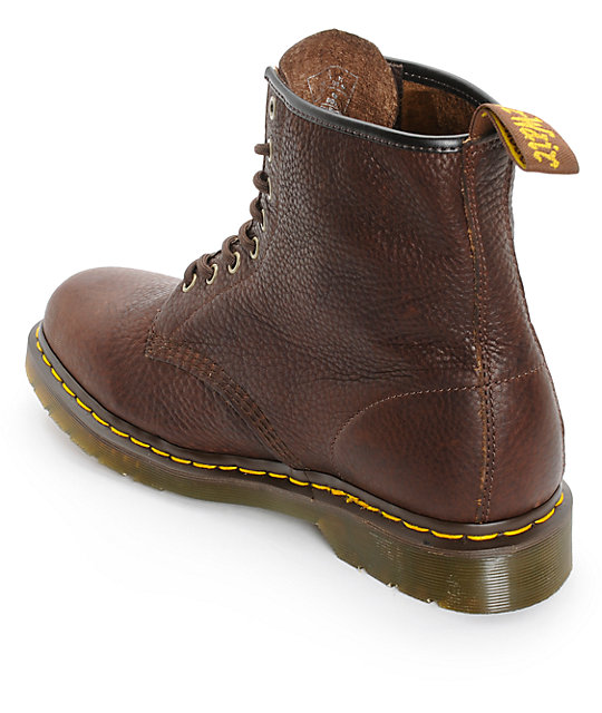 dr martens bark grizzly