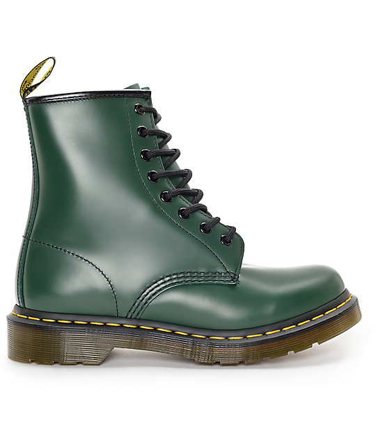 green 1460 doc martens