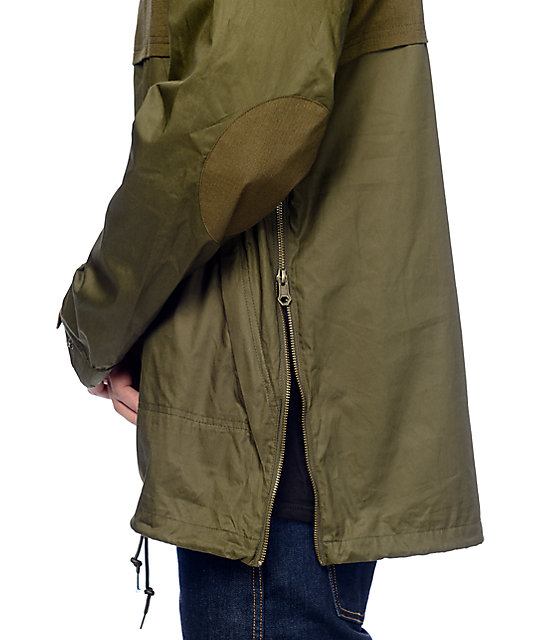 Dravus Brenner Olive Anorak Jacket | Zumiez