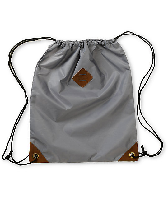 Dravus Grey Drawstring Bag | Zumiez