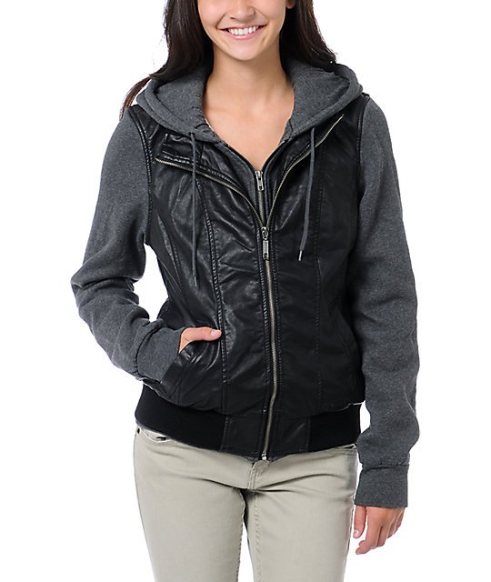 vest with hoodie women's