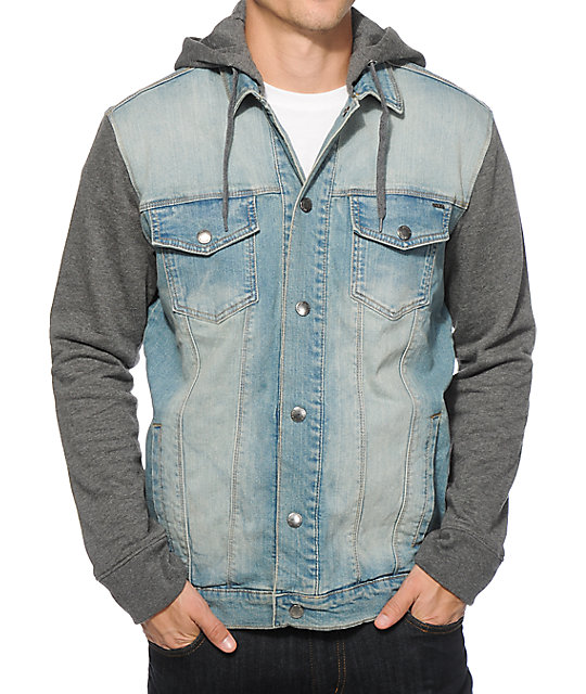 sudadera de mezclilla hombre