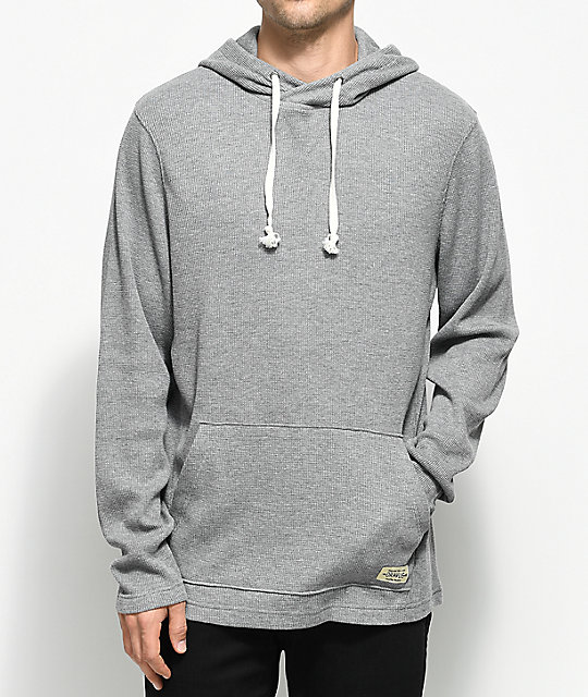 thin grey hoodie