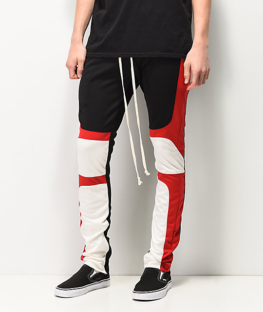 black and white eptm track pants