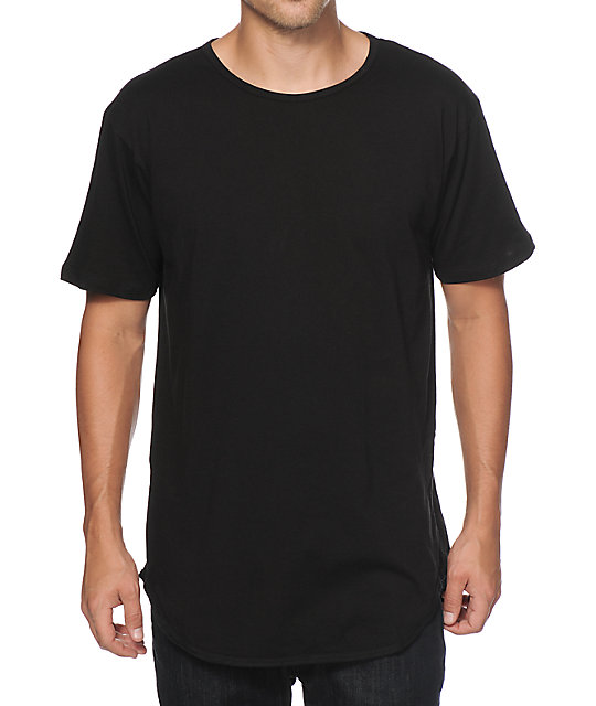 EPTM. Basic Elongated Drop Tail Long T-Shirt | Zumiez