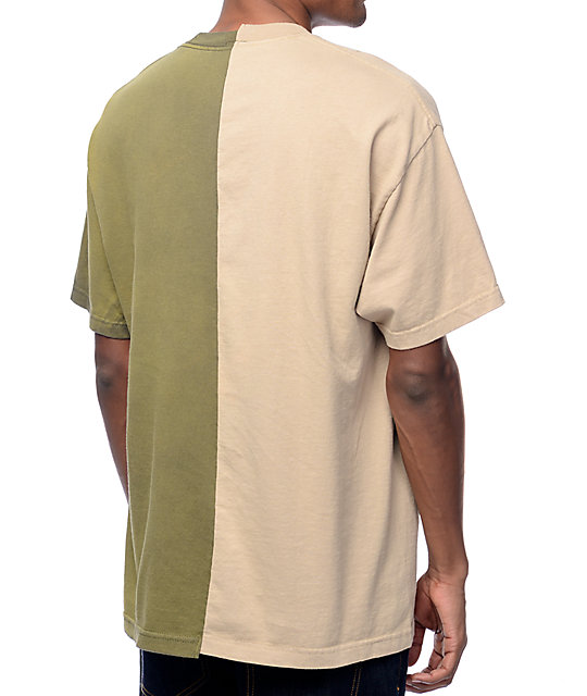 EPTM. Joker Split Khaki & Olive T-Shirt | Zumiez