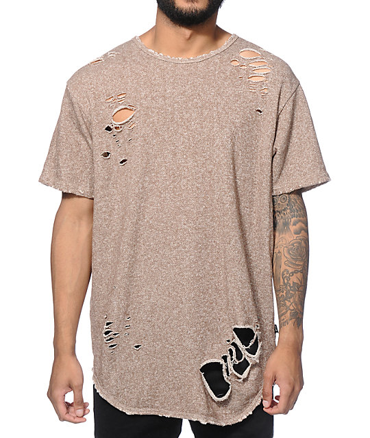 yeezy shirt with holes