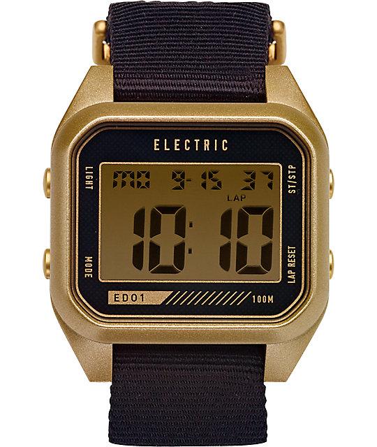 Electric ED01 Polyester Digital Watch | Zumiez