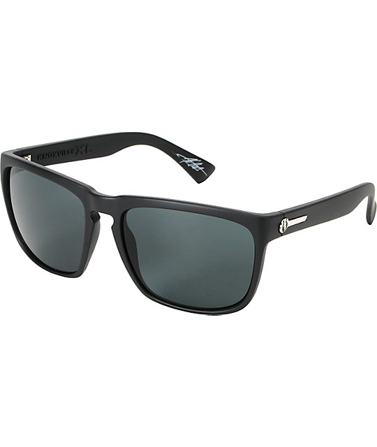 Electric Knoxville XL Matte Black & Grey Sunglasses