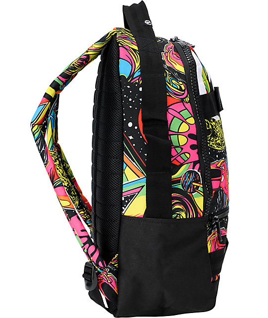 Electric MK2 Blurred Print Skate Skate Backpack  Zumiez