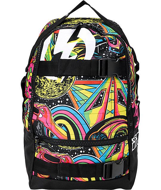 Electric MK2 Blurred Print Skate Skate Backpack