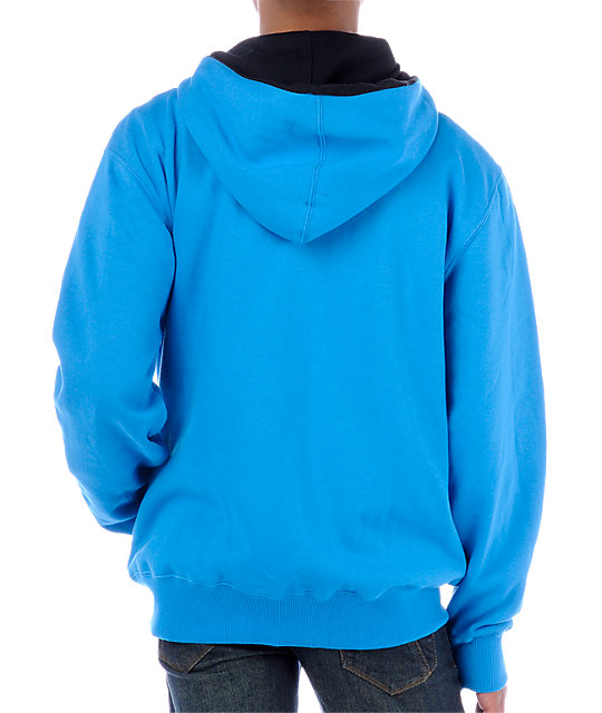 cyan sweatshirt